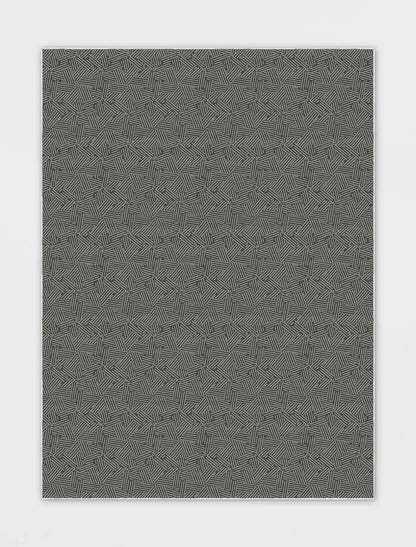 Sigrid Custom Rug - Well Woven - Grey rug overhead 
