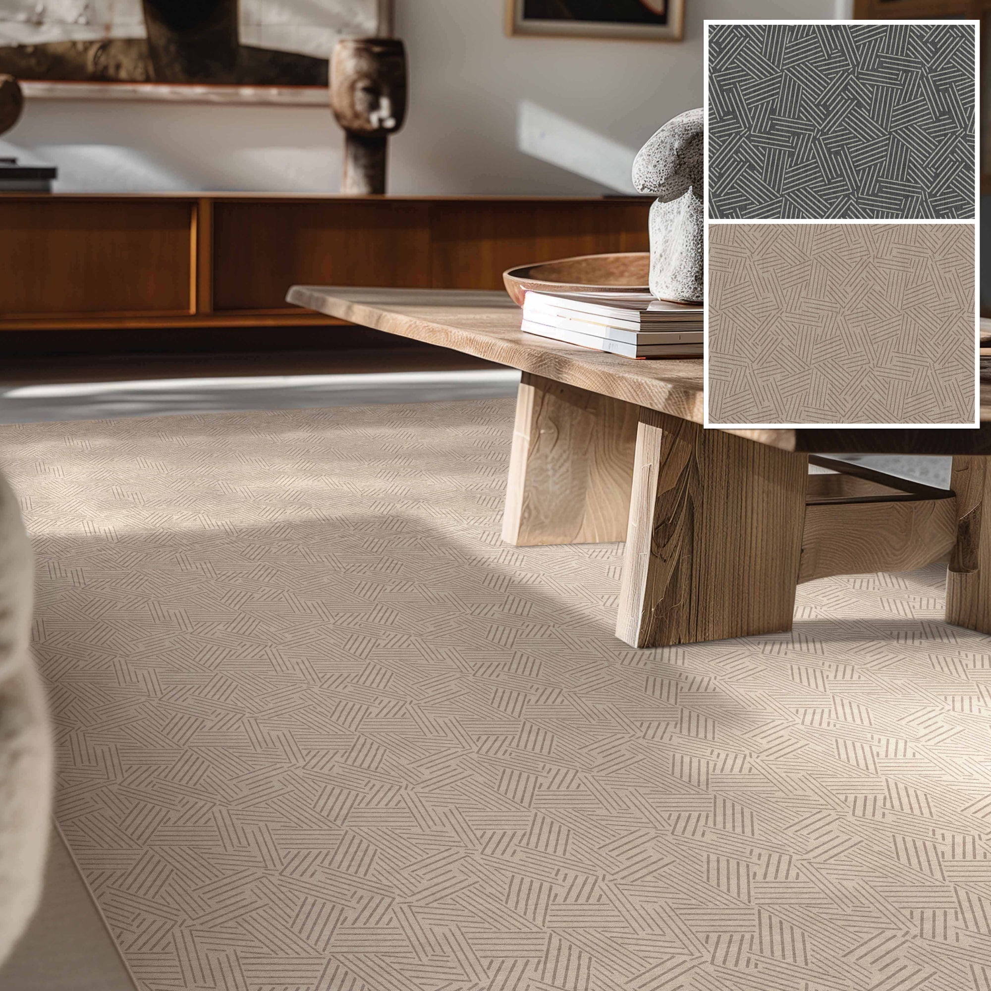 Sigrid Custom Rug - Well Woven - Dark beige rug