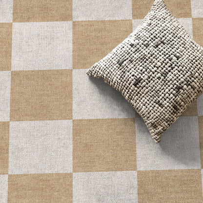 Squares Modern Geometric Boxes Flat-Weave Rug Well Woven