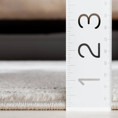 Azra Tribal Medallion Beige Rug Well Woven	