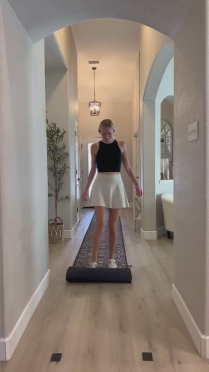 Custom Size Runner Liana Vintage Persian Oriental Charcoal Grey Choose Your Width x Choose Your Length Hallway Runner Rug