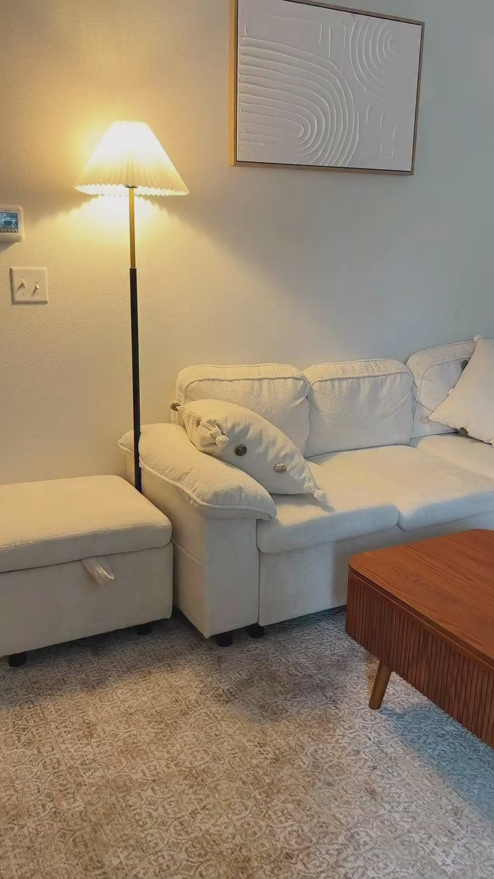 Ethos Echo Beige Floral Warm Earth Tone - Easy to Clean - Globally Inspired Patterns