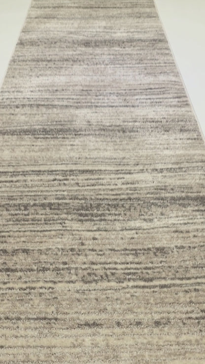 Custom Size Runner Delphi Modern Taupe Choose Width x Length Hallway & Stair Runner