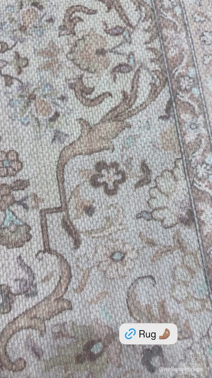 Athens Medallion Floral Rug – High-Density Modern Design