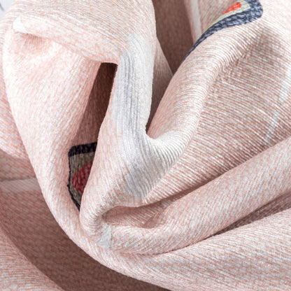 Traffic Modern Blush Kids Flat-Weave Rug Well Woven