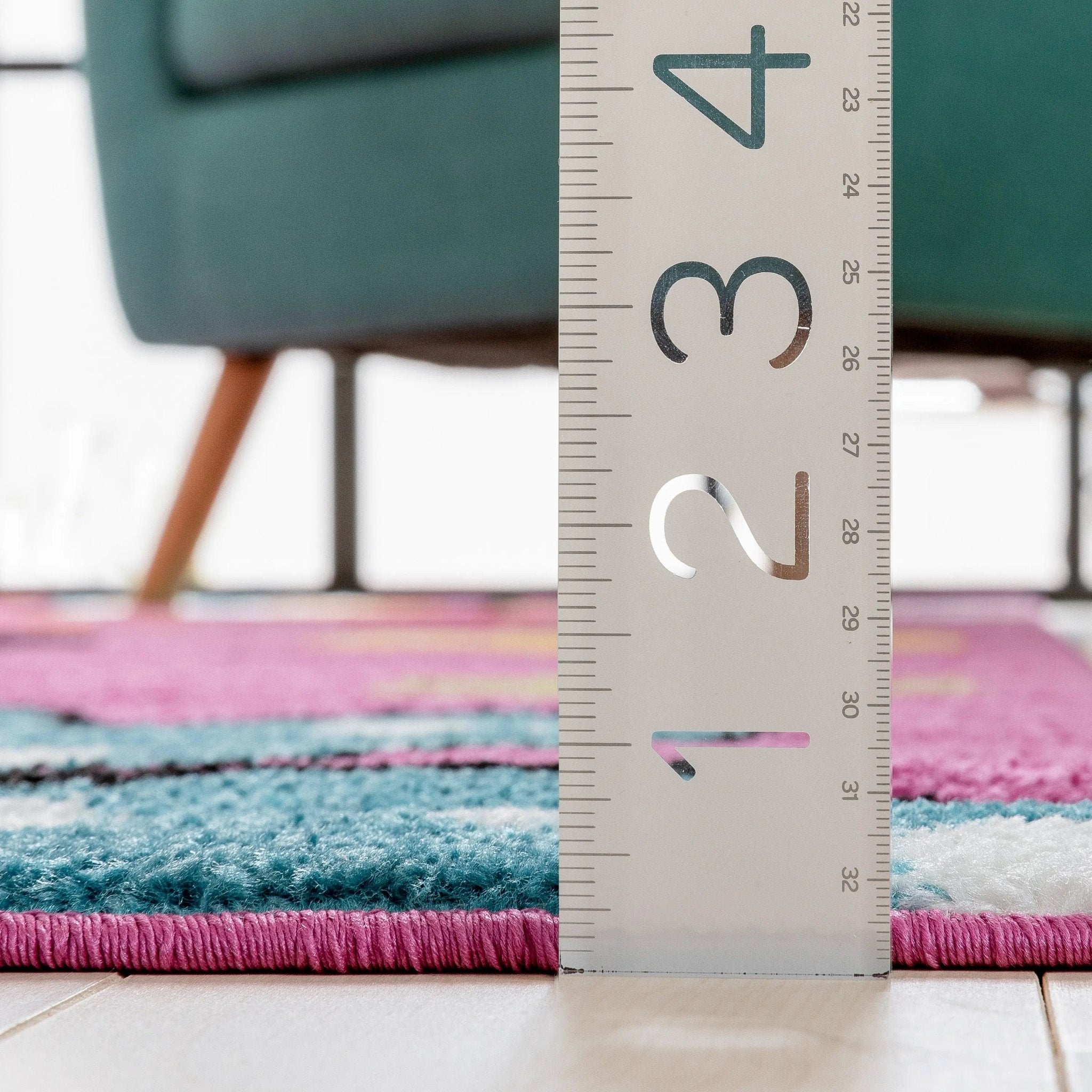 Starbright Daisy Butterflies Pink Rug Well Woven