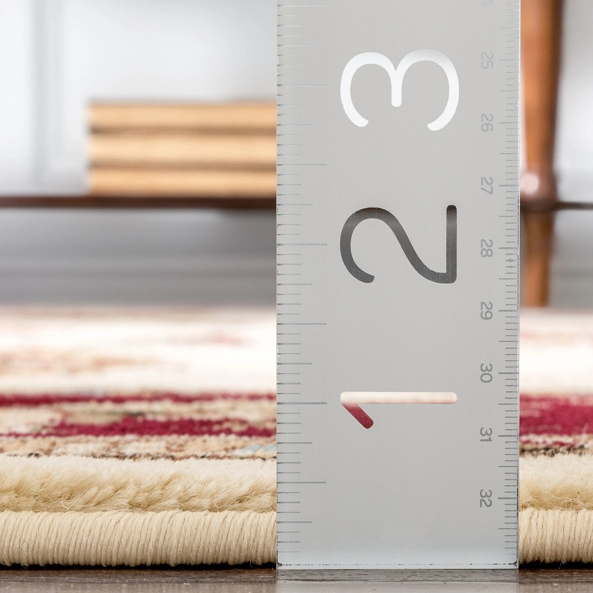 Abbasi Ivory Traditional Rug Well Woven