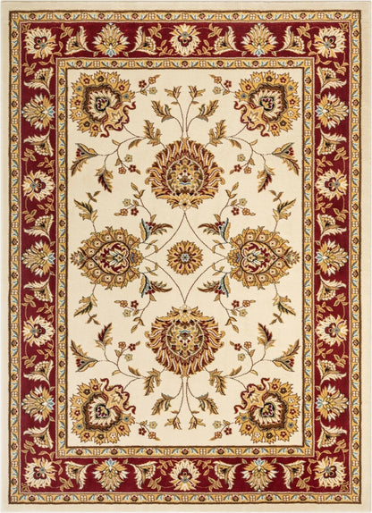 Abbasi Ivory Traditional Rug Well Woven