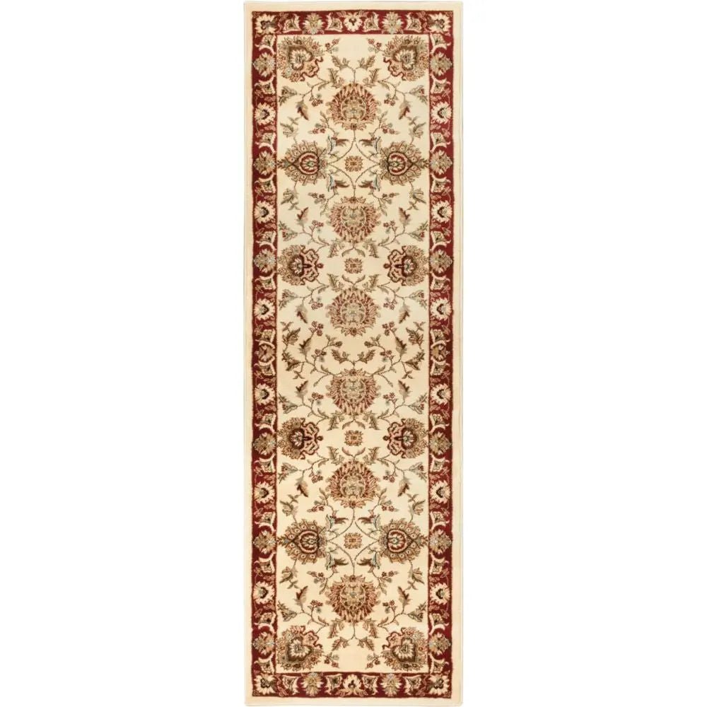 Abbasi Ivory Traditional Rug Well Woven