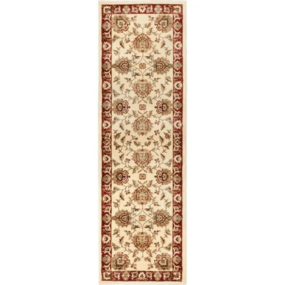 Abbasi Ivory Traditional Rug Well Woven