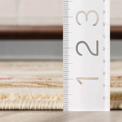 Le Petit Palais Ivory Traditional Rug Well Woven