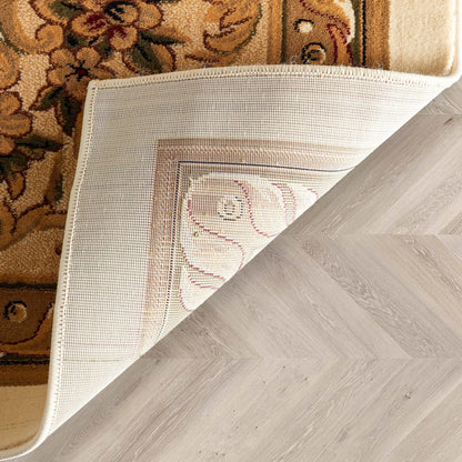 Le Petit Palais Ivory Traditional Rug Well Woven