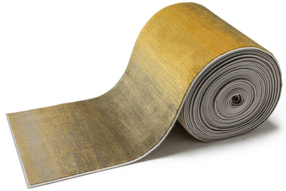 Custom Size Runner Emine Abstract Ombre Modern Yellow 27 Inch Wide x Choose Your Length Hallway Runner Rug Well Woven