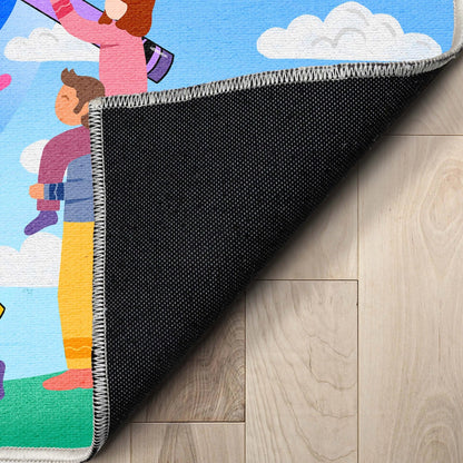 Crayola Color The World Blue Area Rug By Well Woven Well Woven