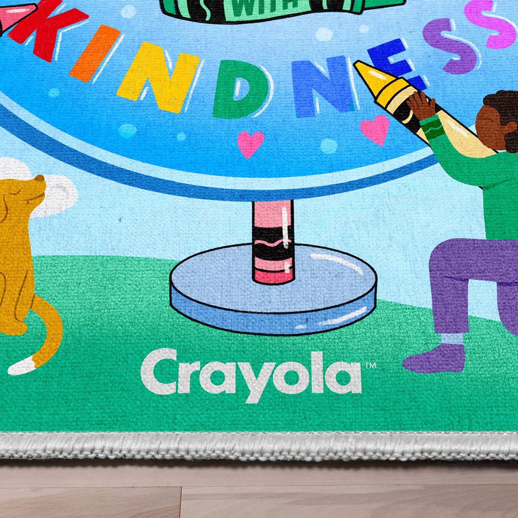 Crayola Color The World Blue Area Rug By Well Woven Well Woven