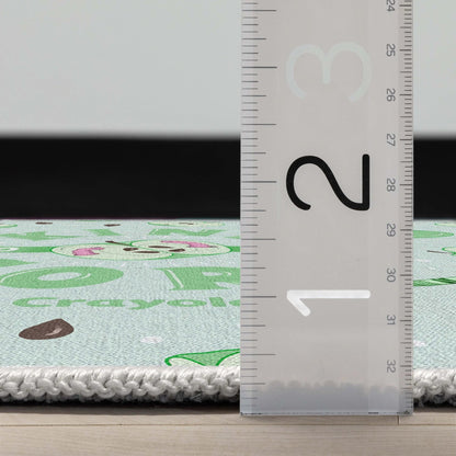 Crayola Kind to the Core Green Area Rug By Well Woven Well Woven