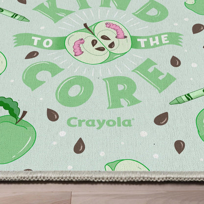 Crayola Kind to the Core Green Area Rug By Well Woven Well Woven