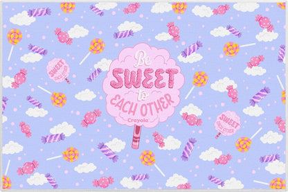 Crayola Be Sweet Lilac Area Rug By Well Woven Well Woven