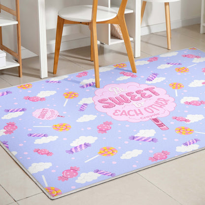 Crayola Be Sweet Lilac Area Rug By Well Woven Well Woven