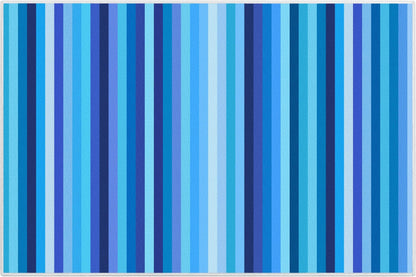 Crayola Stripe Blue Area Rug By Well Woven Well Woven