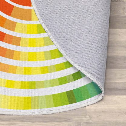 Crayola Color Wheel Multicolor Area Rug By Well Woven Well Woven