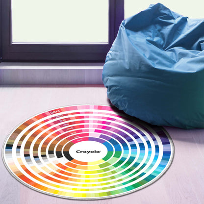 Crayola Color Wheel Multicolor Area Rug By Well Woven Well Woven