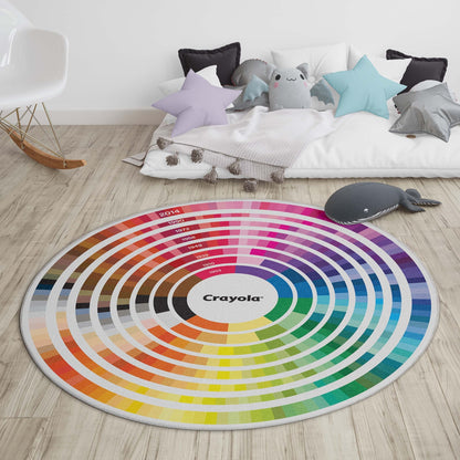 Crayola Color Wheel Multicolor Area Rug By Well Woven Well Woven