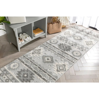 Mamba Grey Modern Indoor Outdoor Rug Well Woven