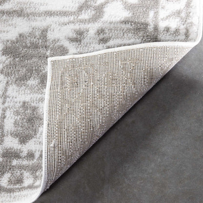 Disa Vintage Medallion Cream Soft Rug By Chill Rugs Well Woven