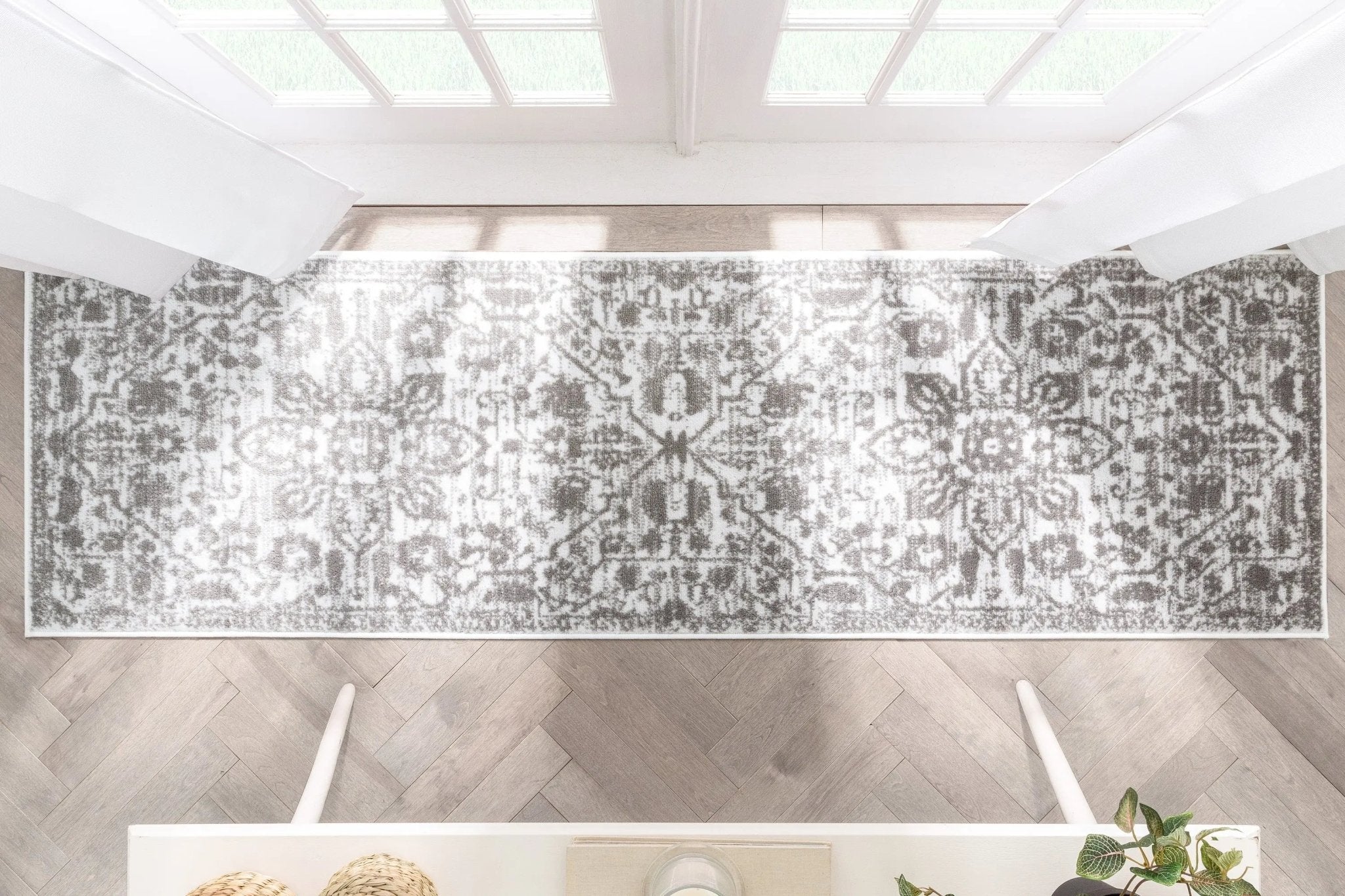 Disa Vintage Medallion Cream Soft Rug By Chill Rugs Well Woven