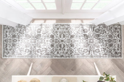 Disa Vintage Medallion Cream Soft Rug By Chill Rugs Well Woven