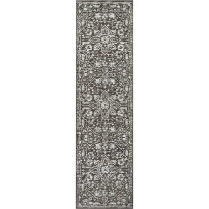 Disa Vintage Medallion Grey Soft Rug By Chill Rugs Well Woven