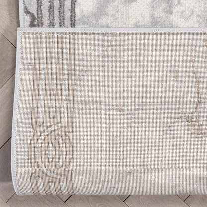 Custom Size Runner Huntington Retro Mosaic Marble Pattern Black Choose Your Width x Choose Your Length Hallway Runner Rug Well Woven