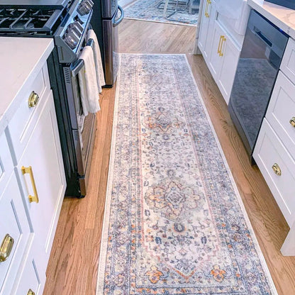 Carno Bohemian Eclectic Persian Beige Rug Well Woven