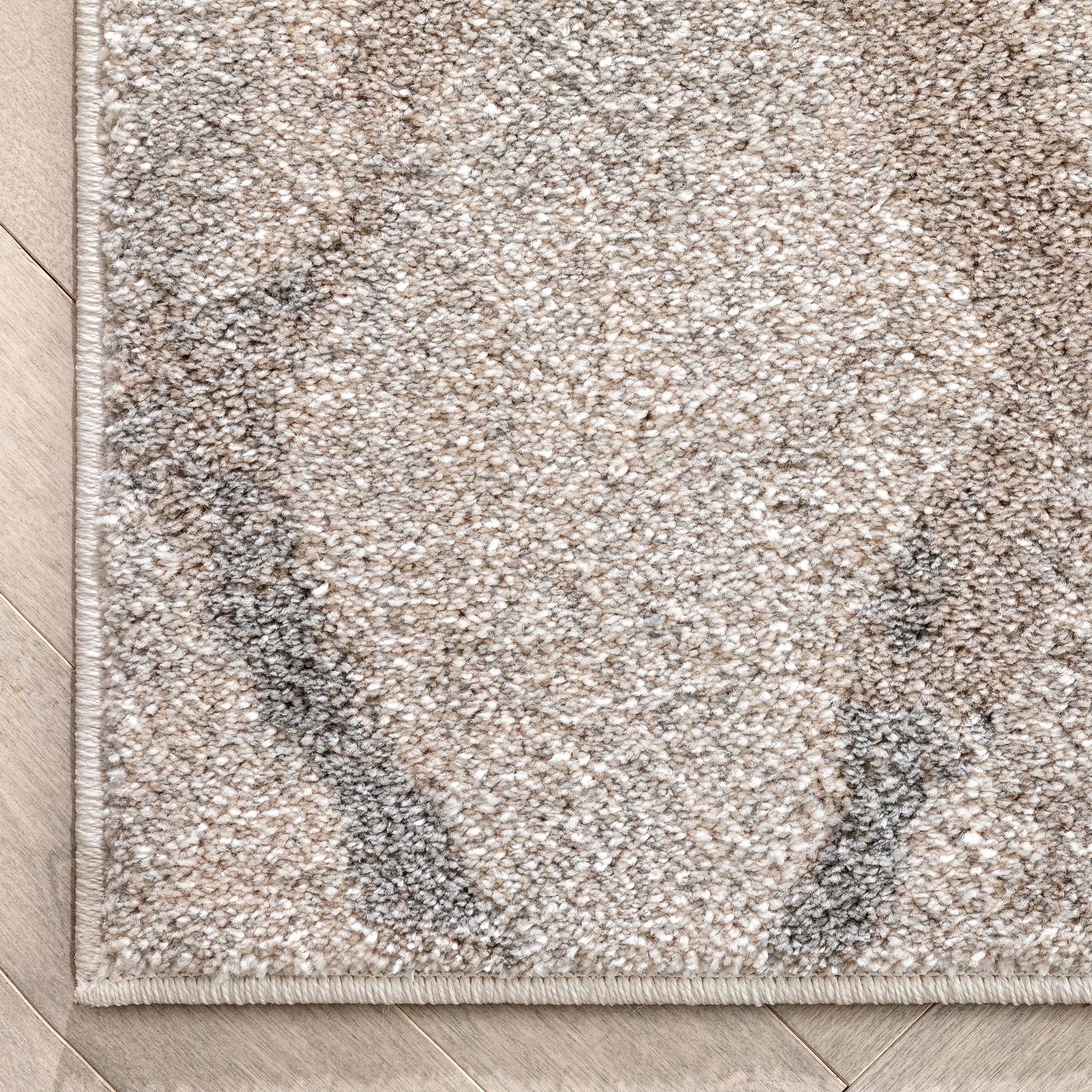 Cecil Moroccan Lattice Trellis Ivory Vintage Rug Well Woven