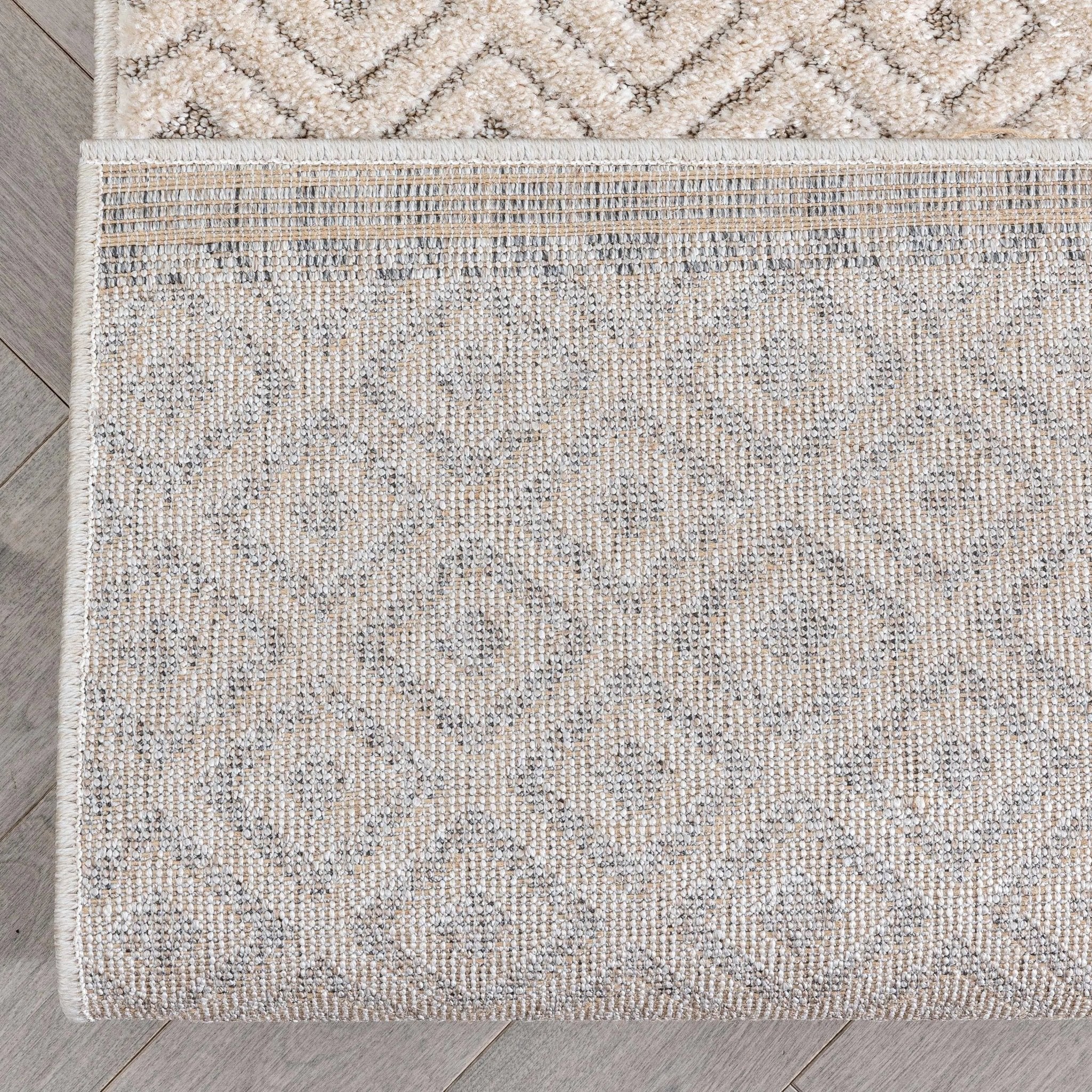 Custom Size Runner Pia Tribal Geometric Diamond Pattern Beige Grey Choose Your Width x Choose Your Length Hallway Runner Rug Well Woven