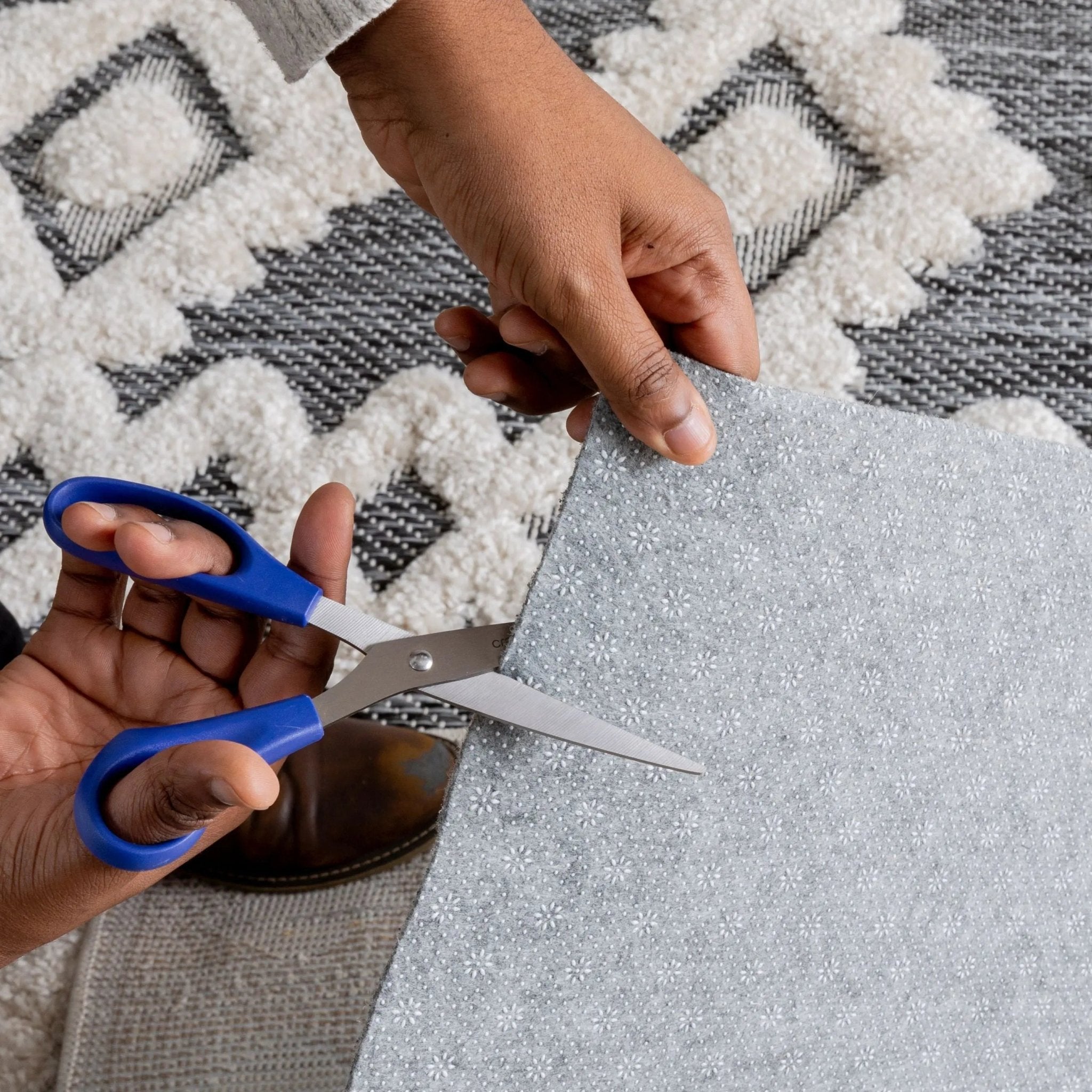 Premium Felt Non-Slip Rug Pad, 1/8" Thick Cushioned, All-Floor Protection, Rug Underlay Well Woven