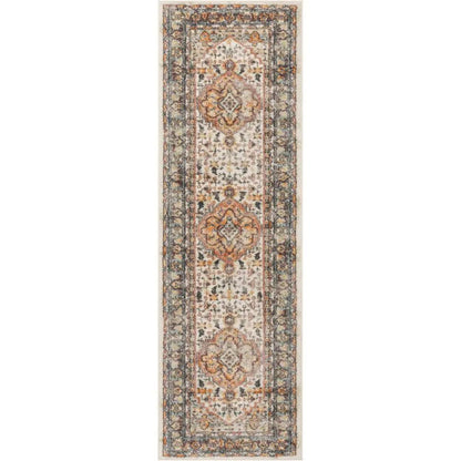 Carno Bohemian Eclectic Persian Beige Rug Well Woven