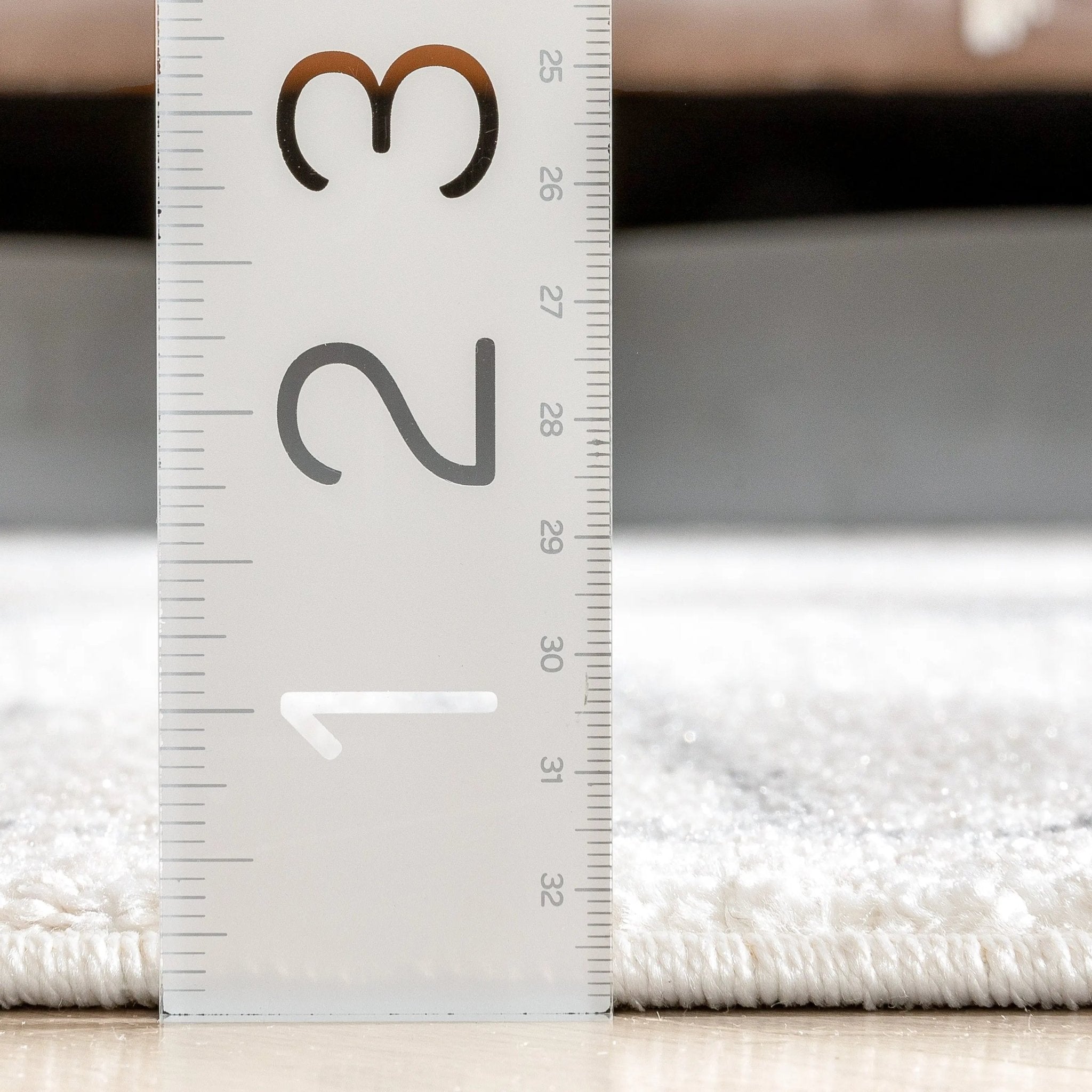 Custom Size Runner Parallel Tribal Diamond Pattern Ivory Grey 27 Inch Wide x Choose Your Length Hallway Runner Rug Well Woven