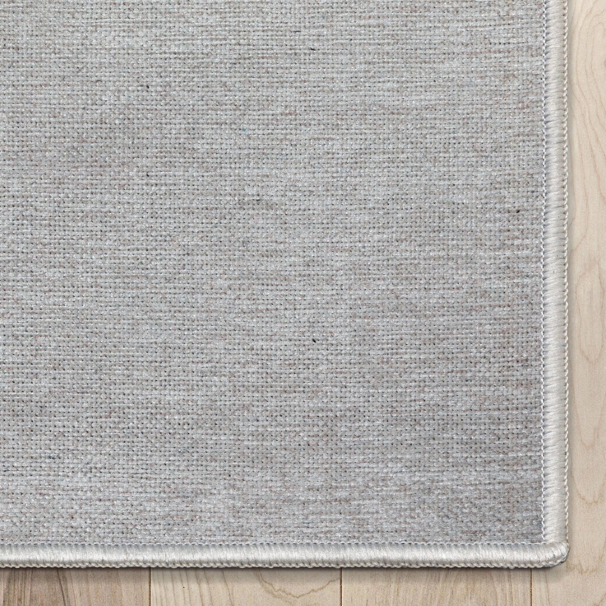 White Sprinkles Donut Novelty Ivory Black Flat-Weave Rug Well Woven