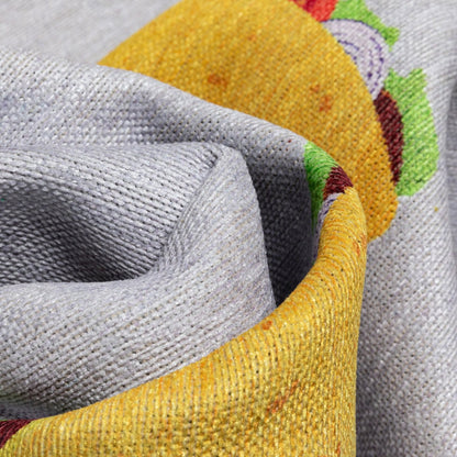 Multi Tacos Novelty Multi Pink Flat-Weave Rug Well Woven