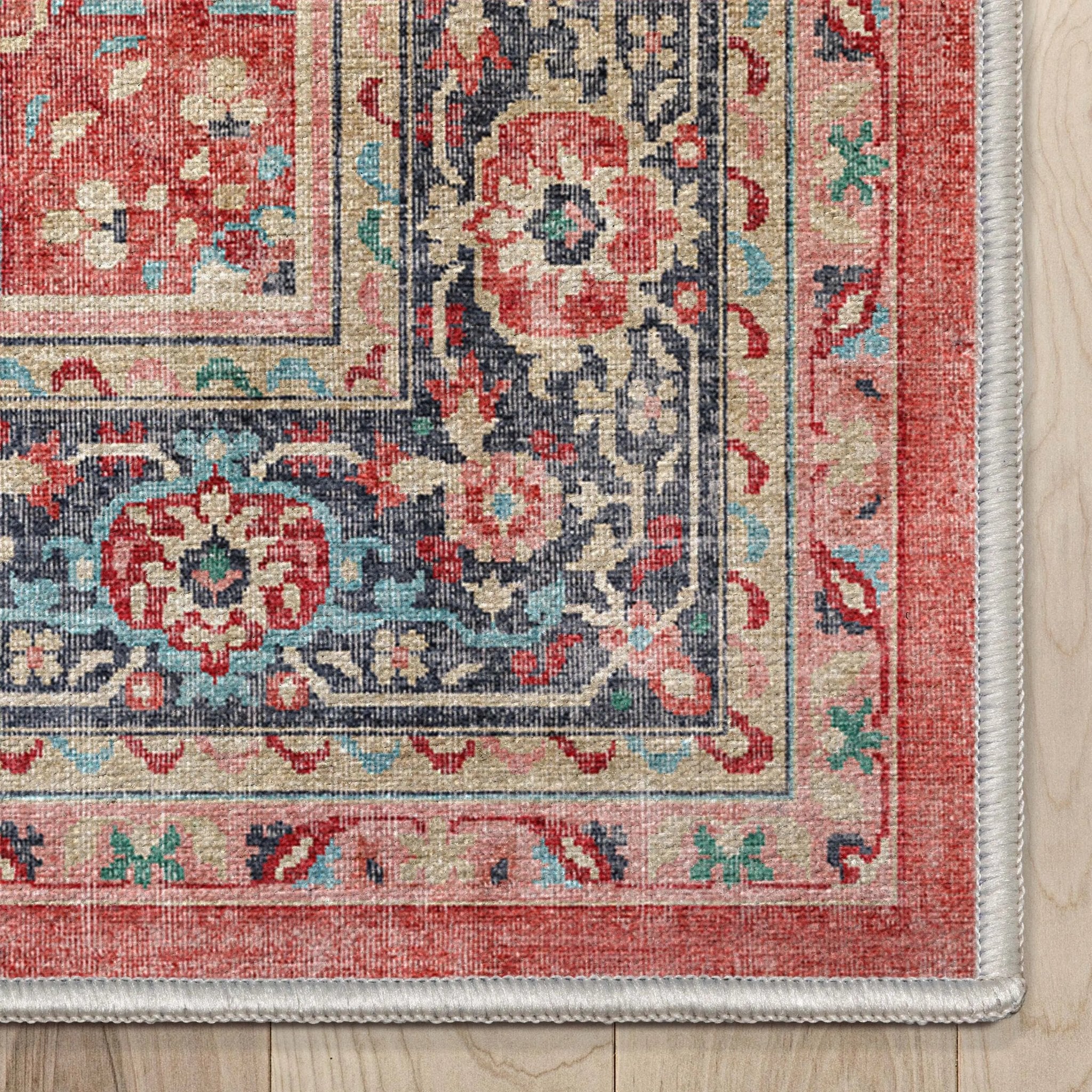 Apollo Serapi Tirana Vintage Medallion Oriental Area Rug – Well Woven