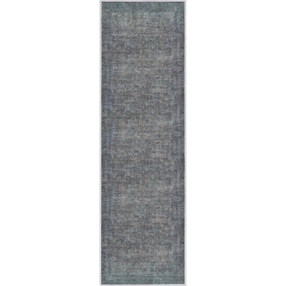 Juliette Vintage Persian Oriental Blue Flat-Weave Rug Well Woven