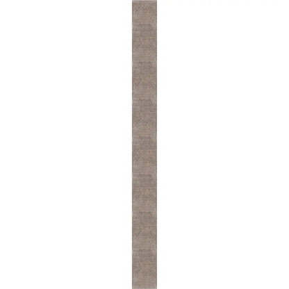 Anya Vintage Tribal Chevron Grey Flat-Weave Rug Well Woven