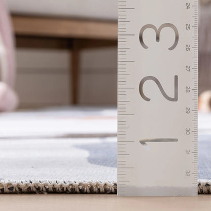 Safari Modern Grey Kids Flat-Weave Rug Well Woven