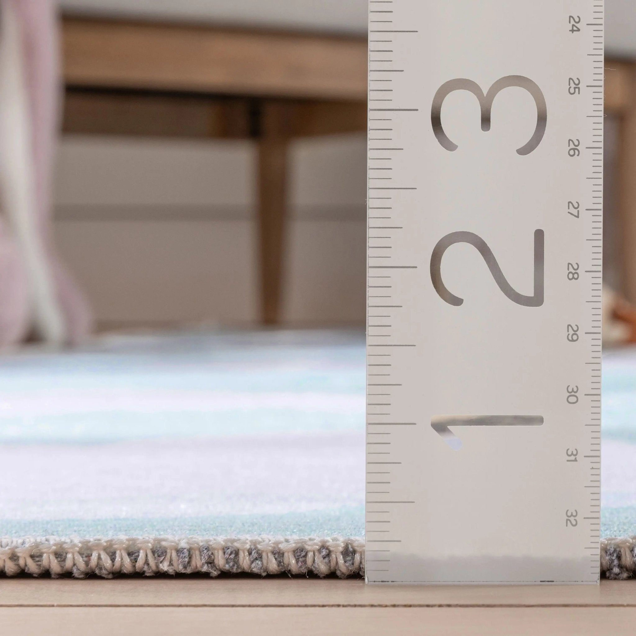 Cloud 9 Modern Mint Kids Flat-Weave Rug Well Woven