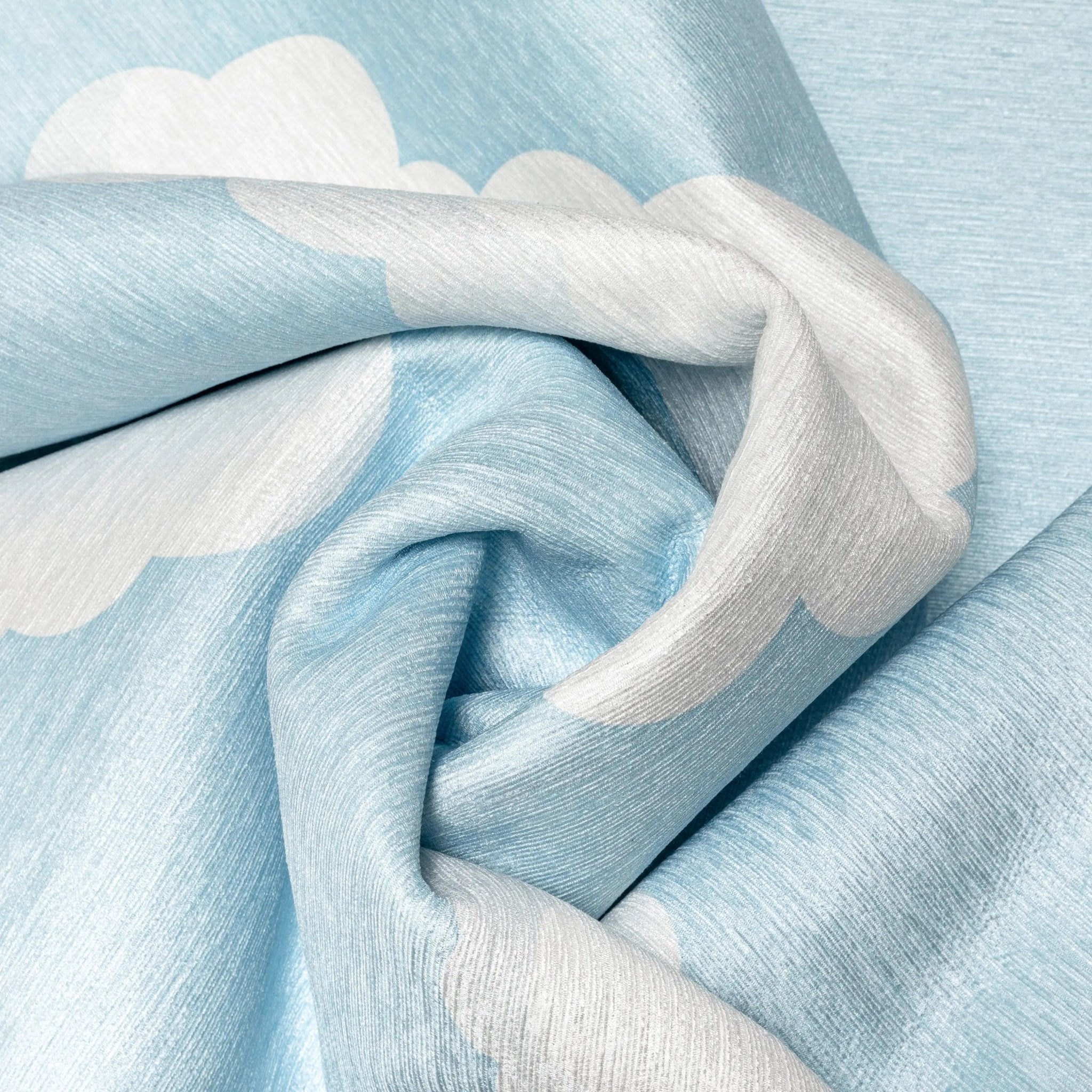 Cloud 9 Modern Blue Kids Flat-Weave Rug Well Woven