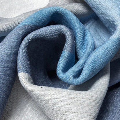 Twilight Rainbow Modern Blue Area Flat-Weave Rug Well Woven