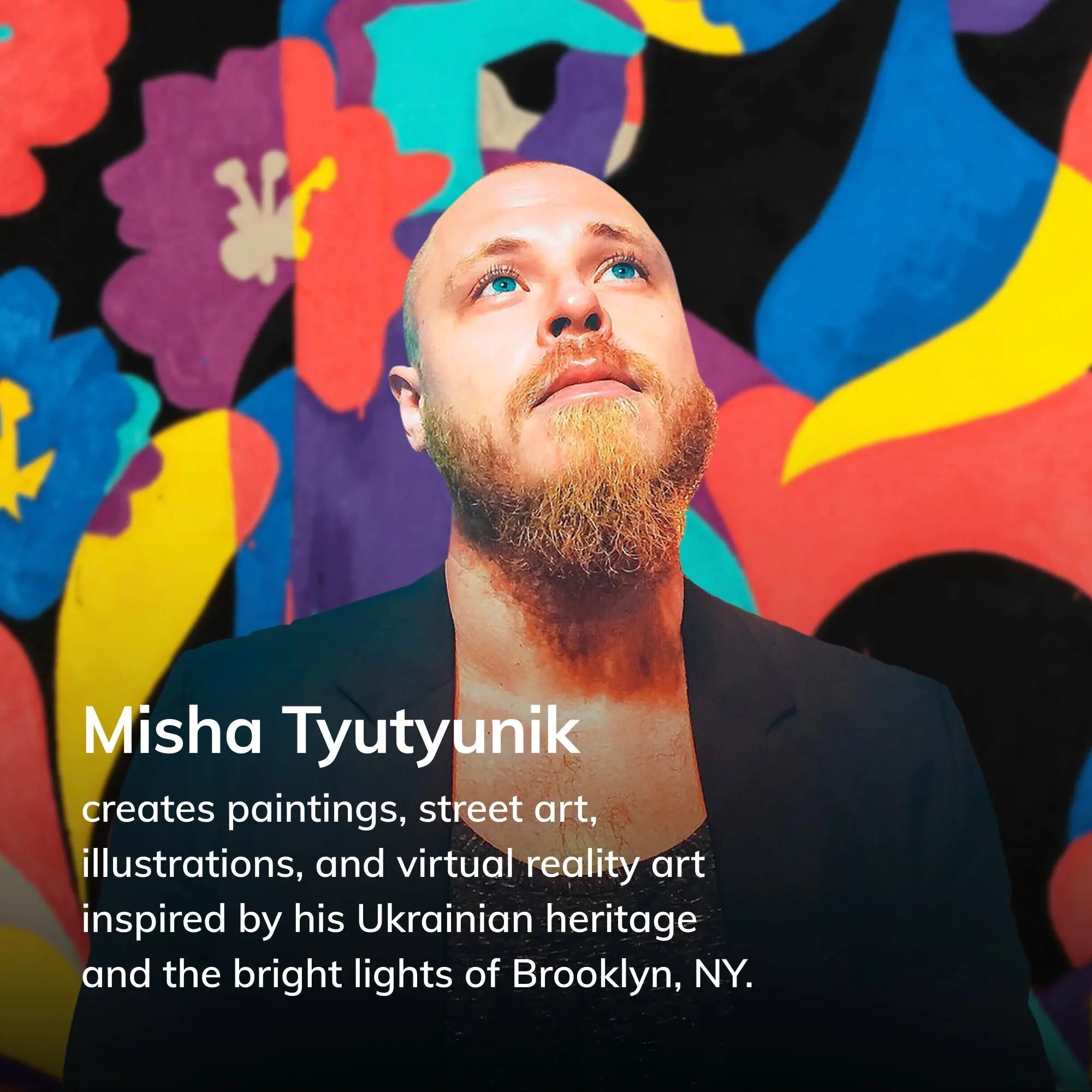 Well Woven x Misha Tyutyunik Sunday Jungle A Room With a View Multi-Color Rug Well Woven