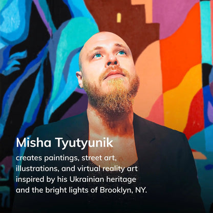 Well Woven x Misha Tyutyunik Sunday Jungle Aubade Multi-Color Rug Well Woven